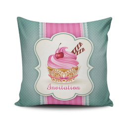 Aberto Design NKLF-135 Funda de Cojín Multicolor 43 x 43 cm